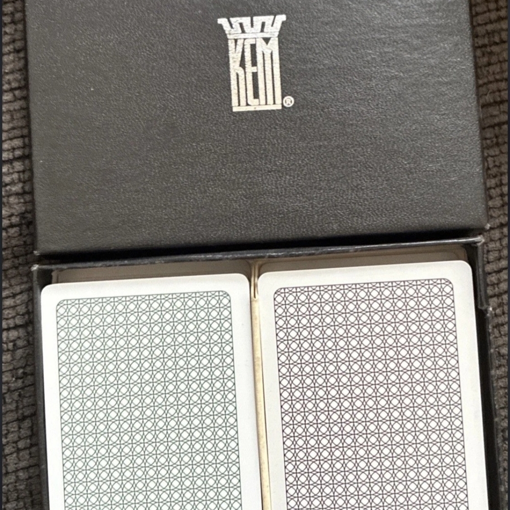 Black and White Card Game Set
